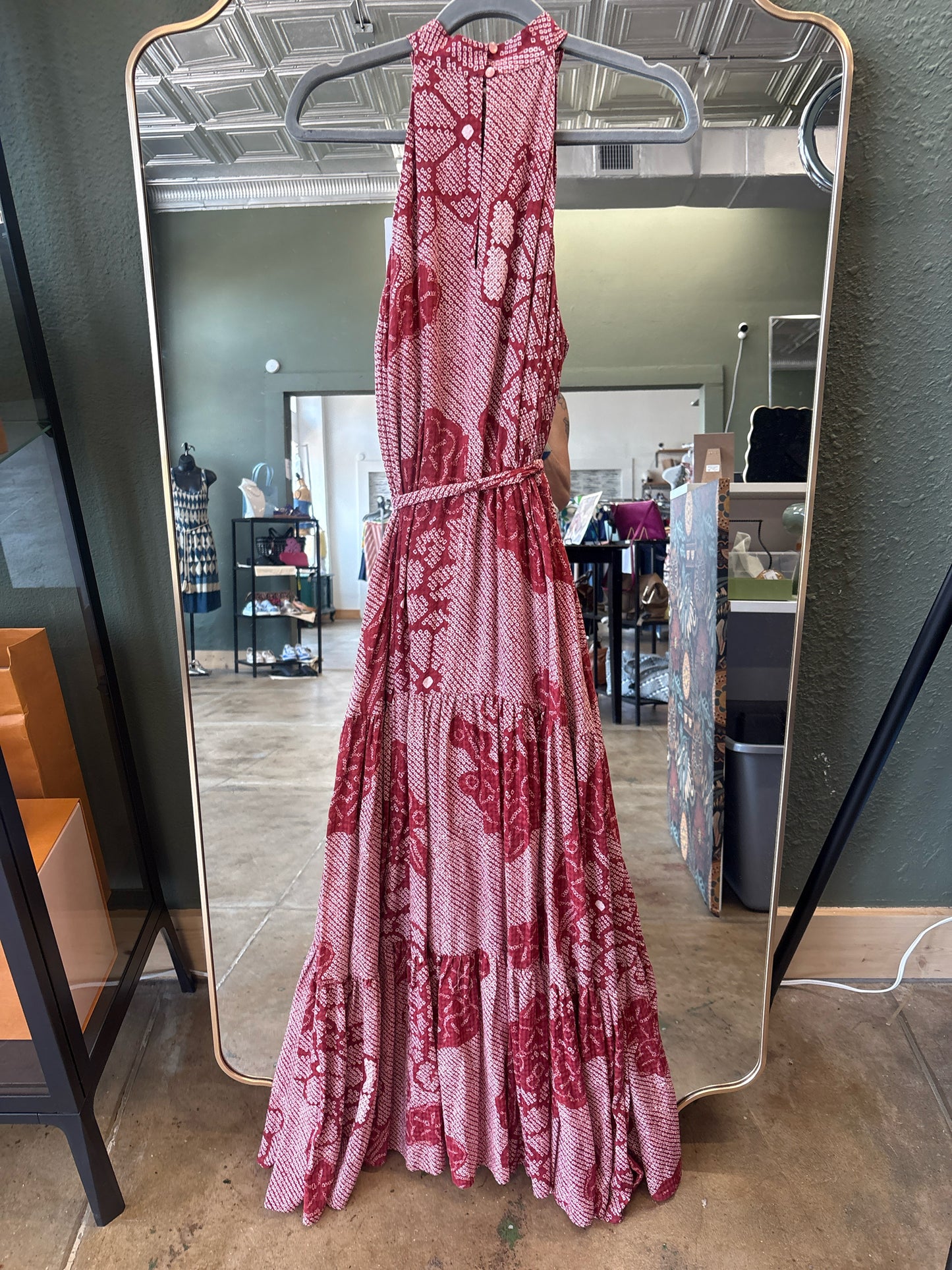 Corey Lynn Calter Size M Red & White Dress