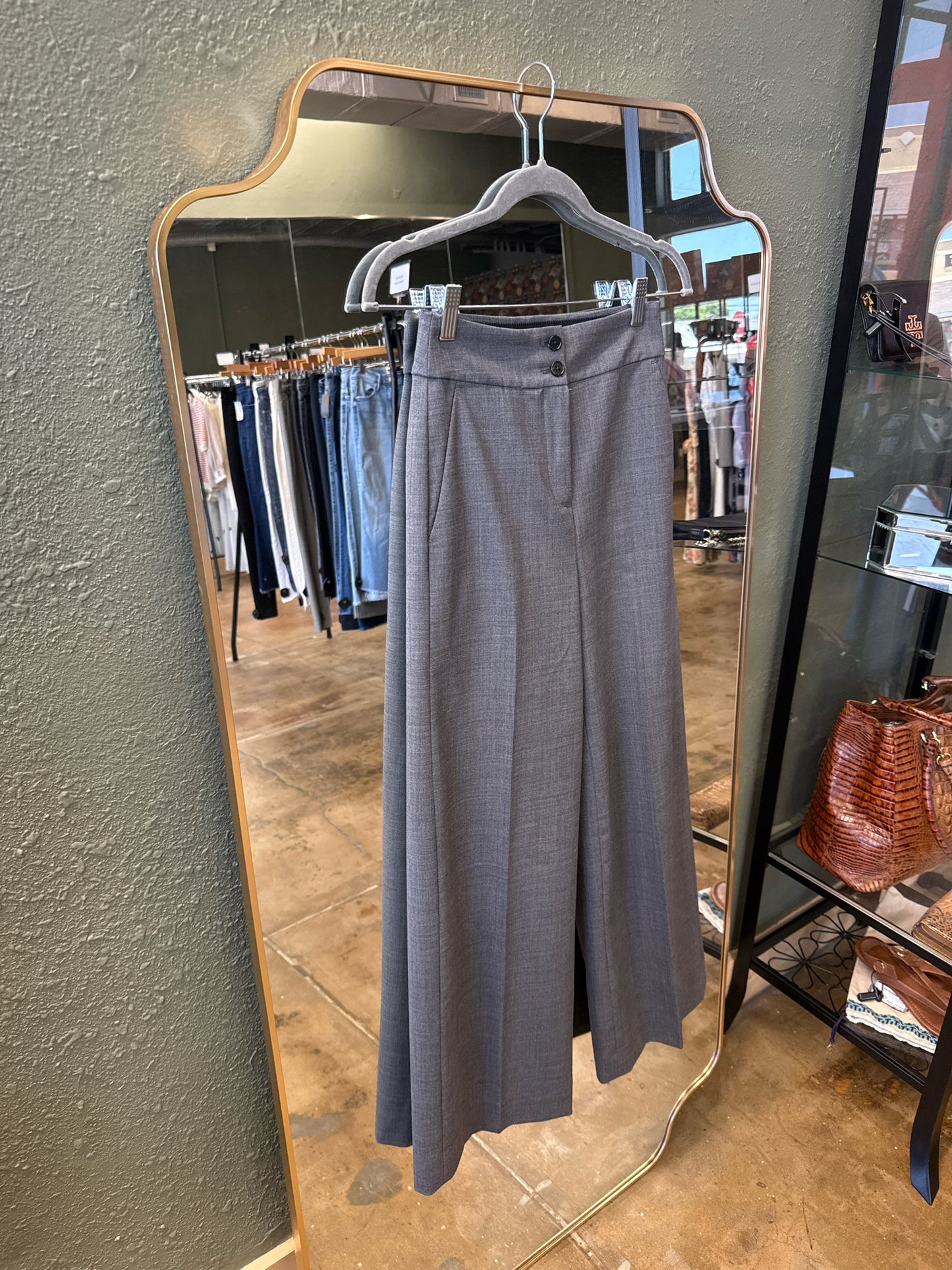 Jcrew Size 00P Charcoal Pants