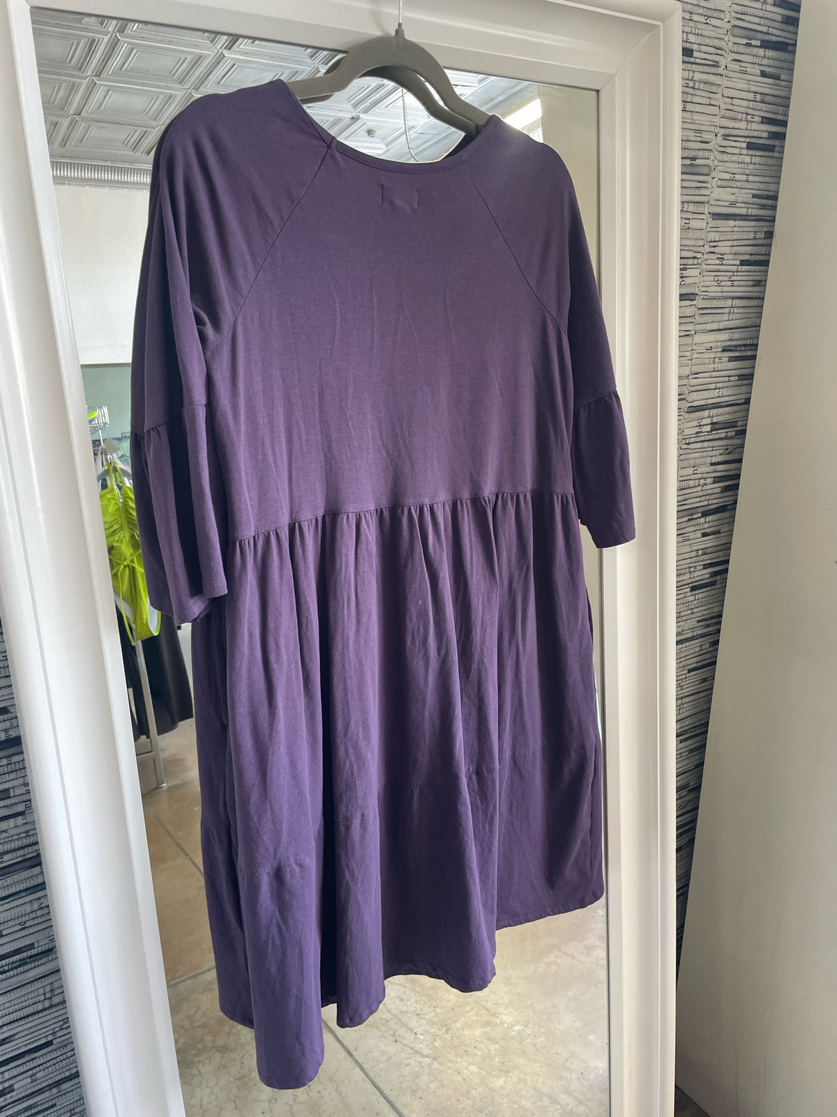 Pact Size S Eggplant Dress