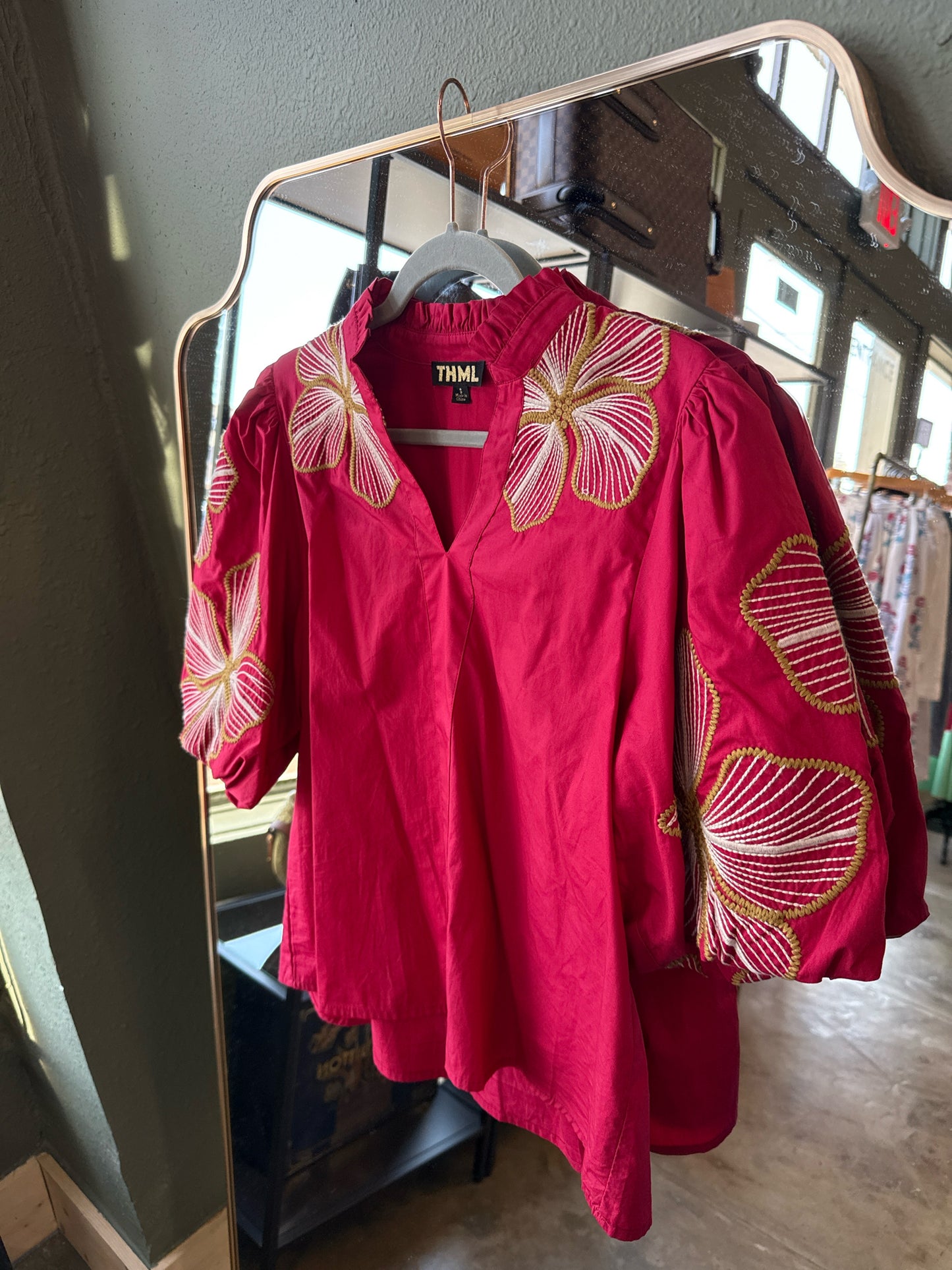 THML Size S Red Top