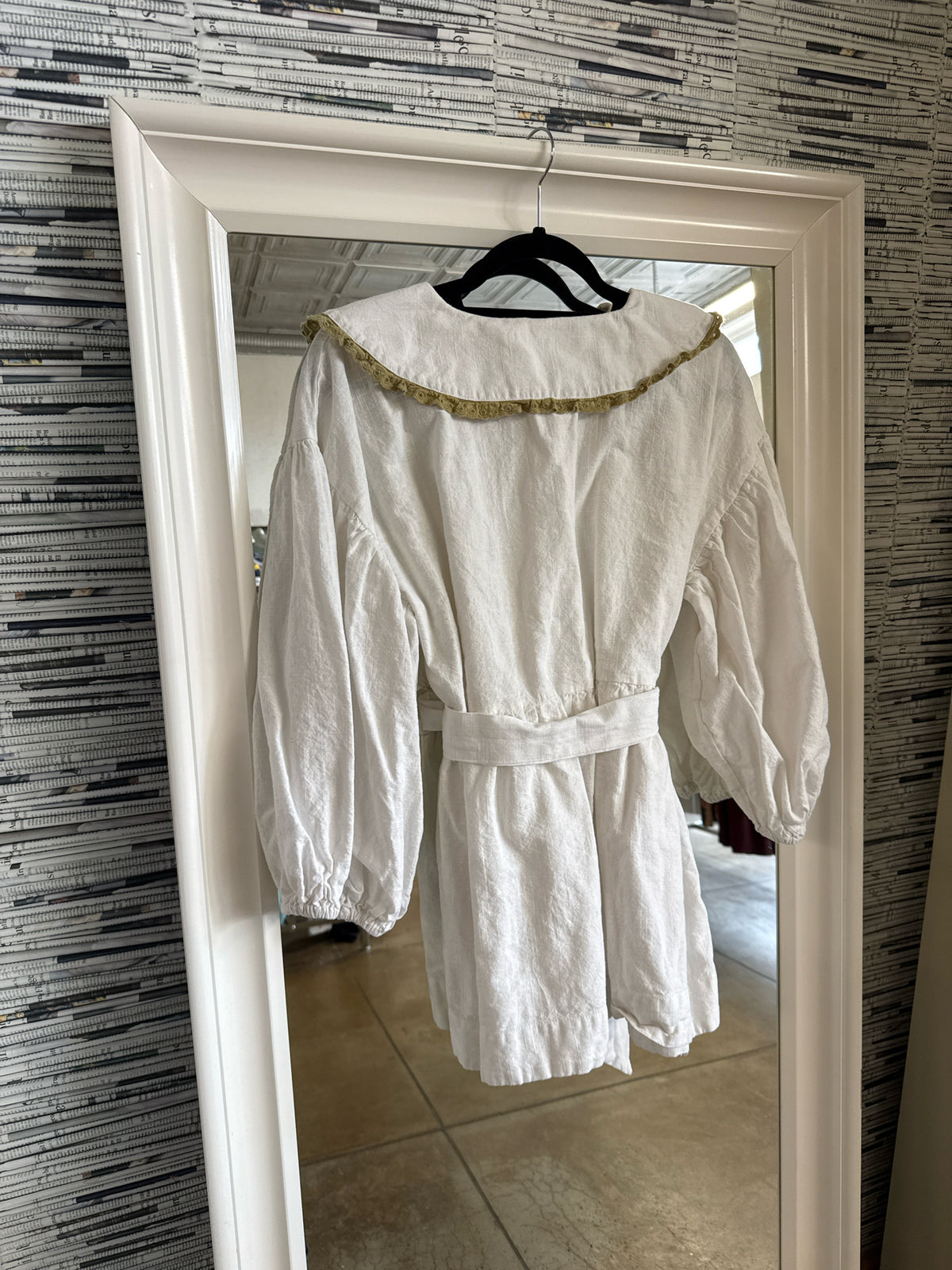 free people Size XL White Top
