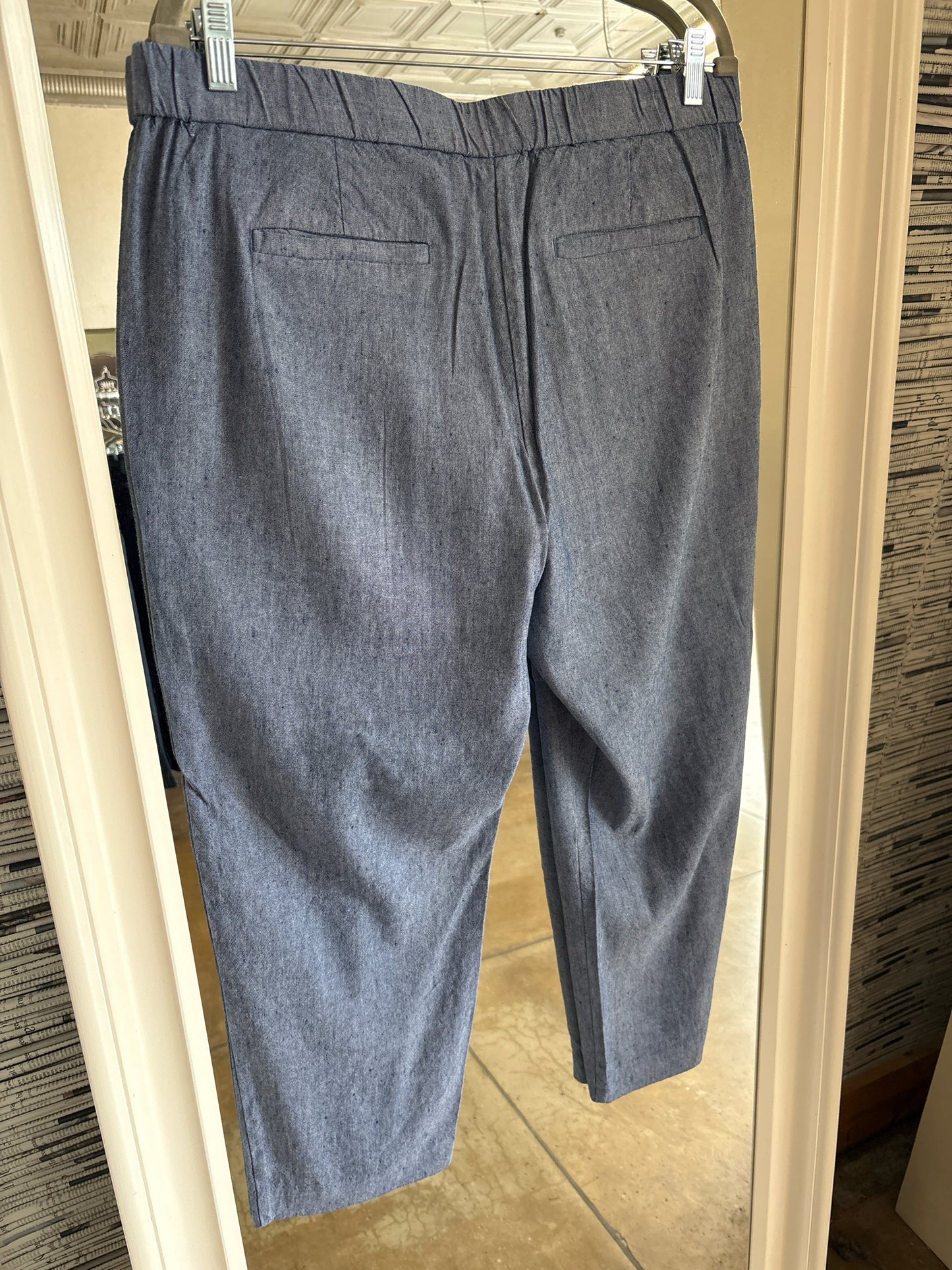 J Jill Size L Chambray Pants