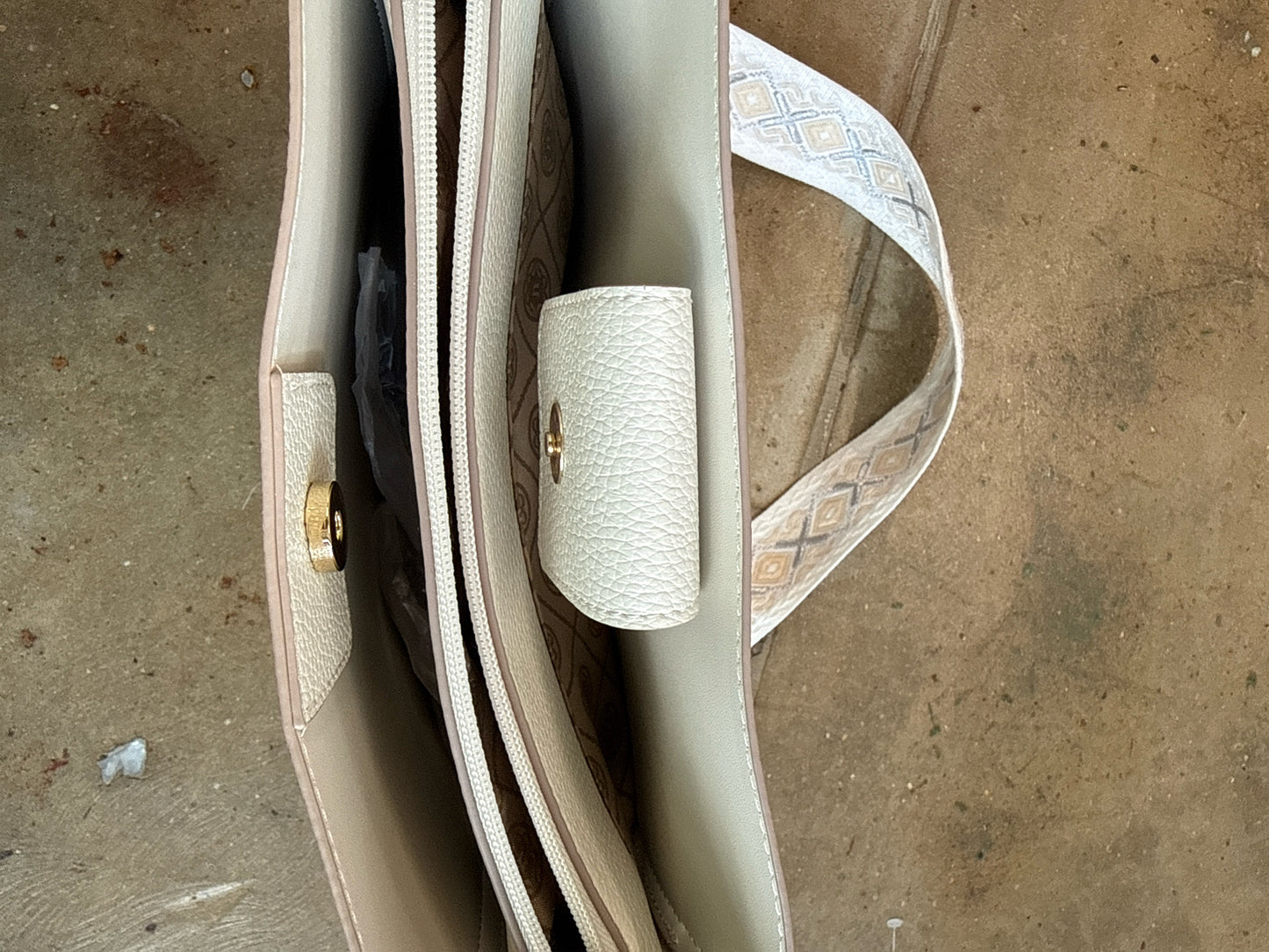 nanette lepore Cream Purse