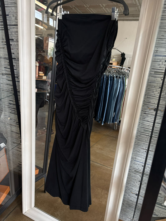 Anthropologie Size SP Black strapless Dress