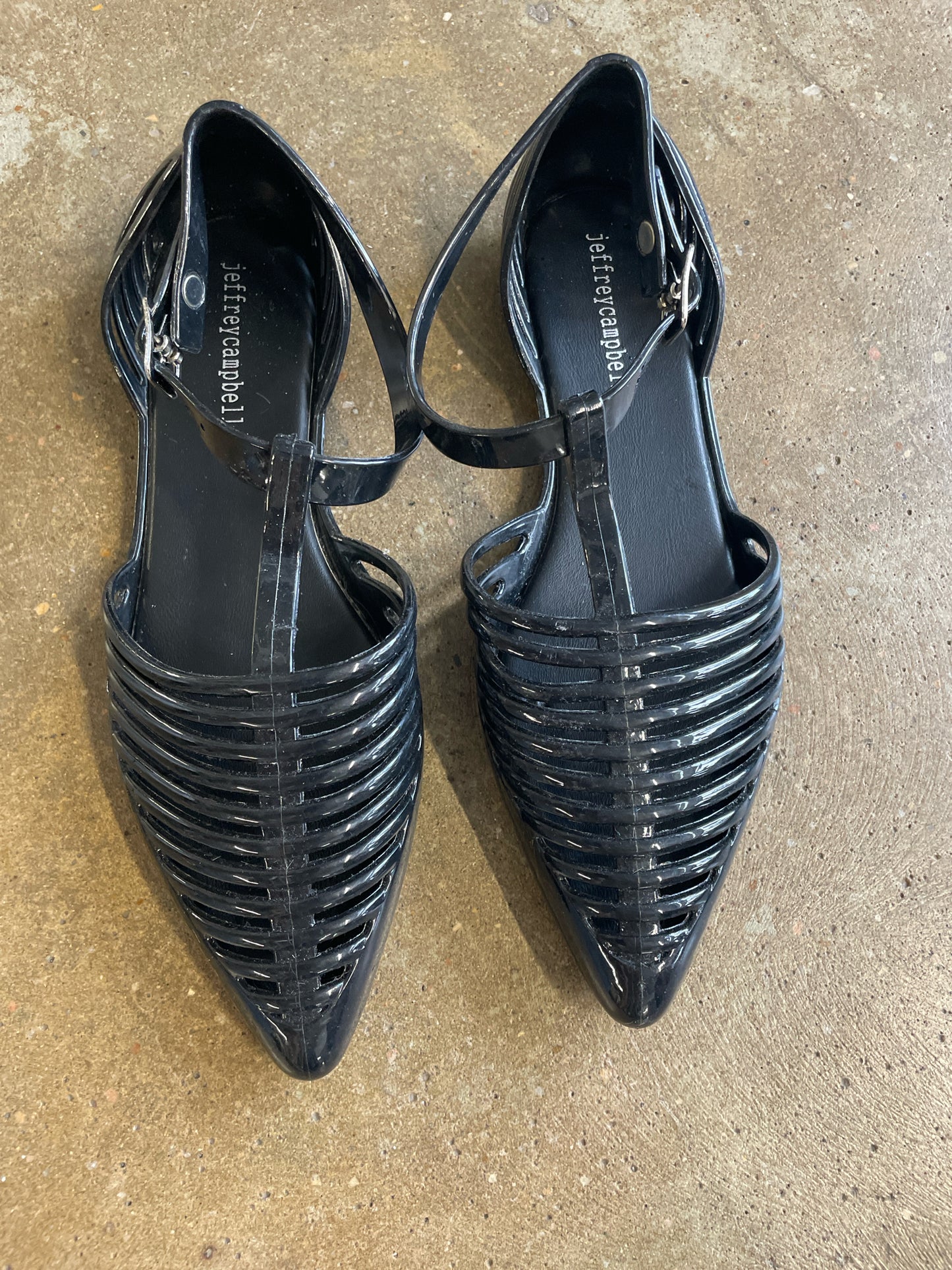Jeffrey Campbell Shoe Size 8 Black Flats