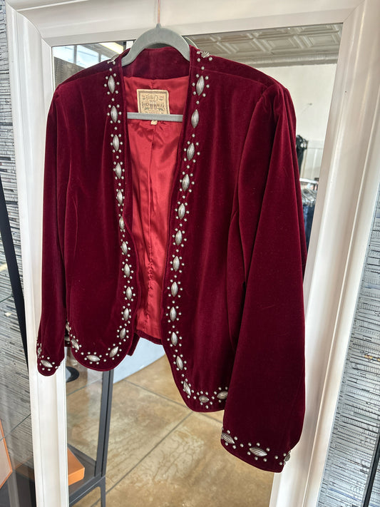 double d ranchwear Size M Ruby Embellished Jacket