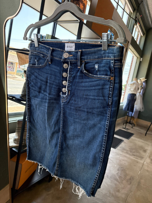 Hudson Size 27 Denim Skirt