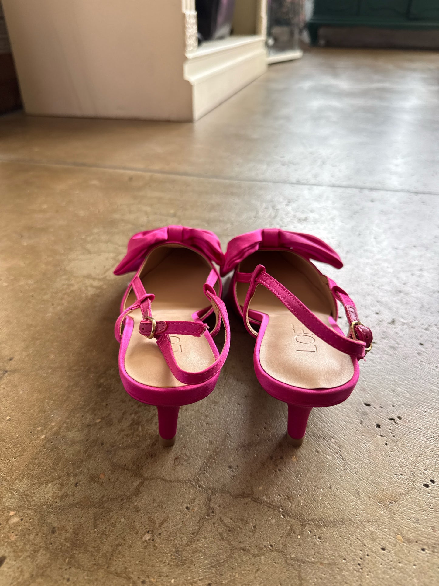 LOFT Shoe Size 6 Pink Heels