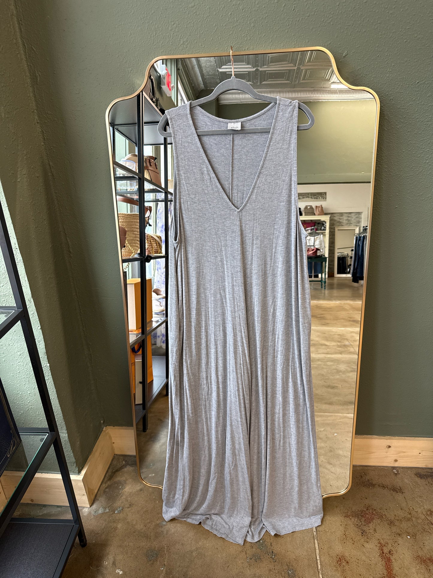Elloh Size M Gray Romper