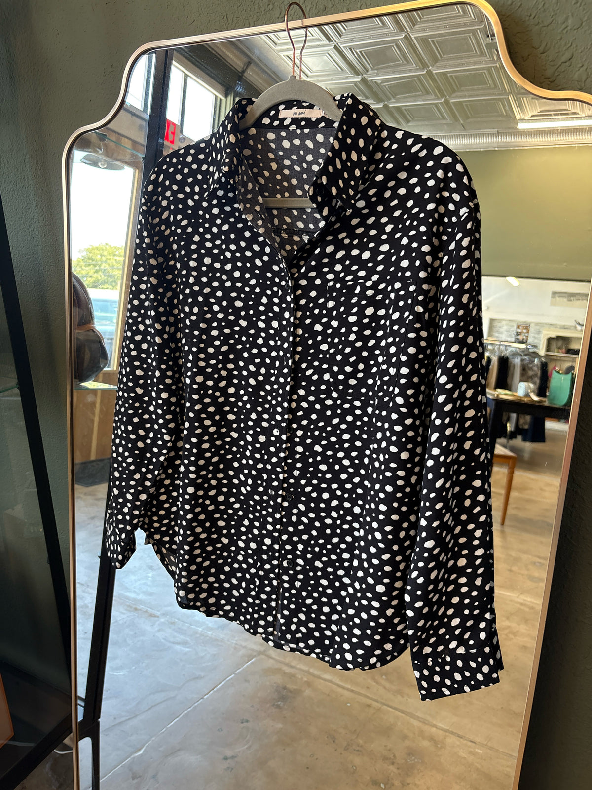 Mi Ami Size XS Black Top