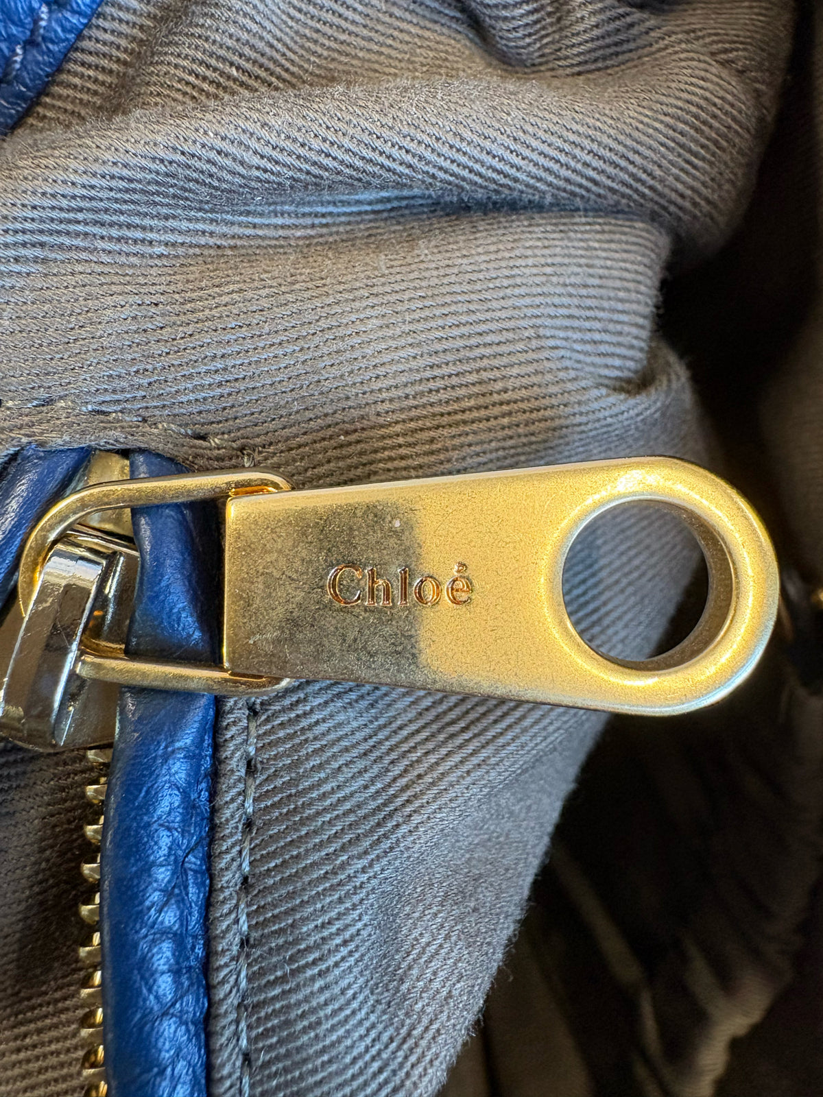 Chloe Navy Luxury