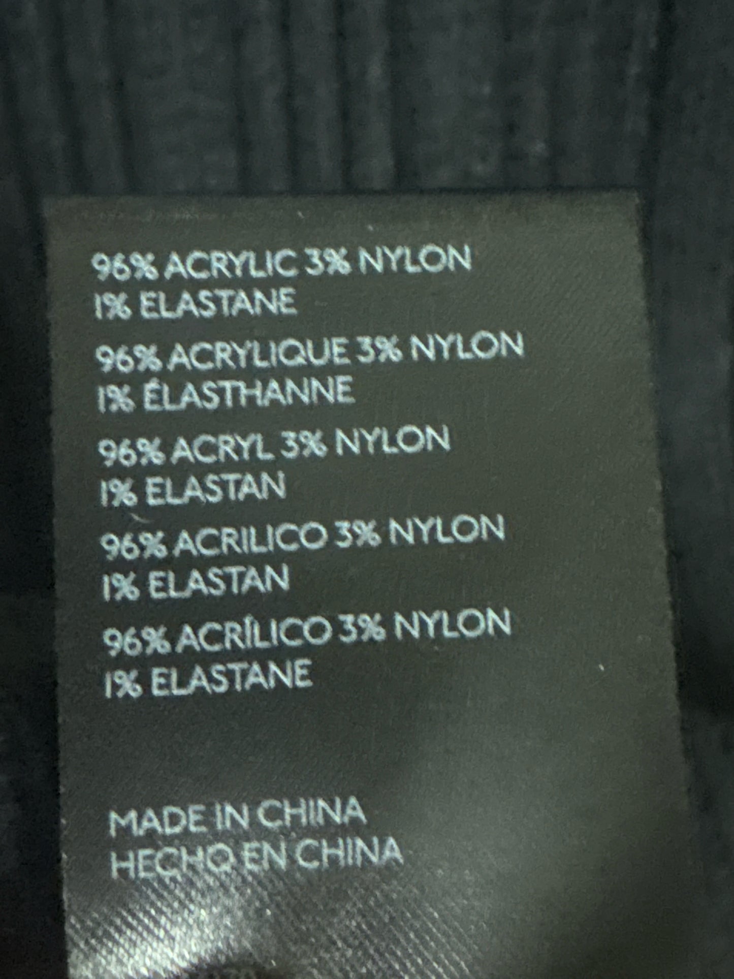 Anthropologie Size L Black Mock neck Dress