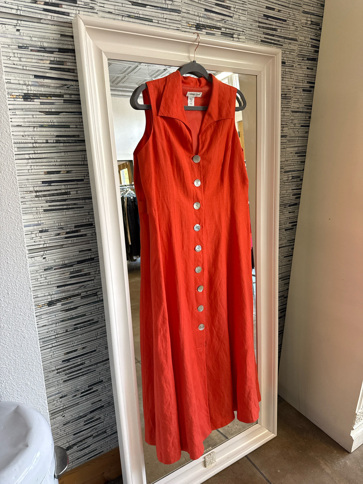 Coldwater Creek Orange Dress