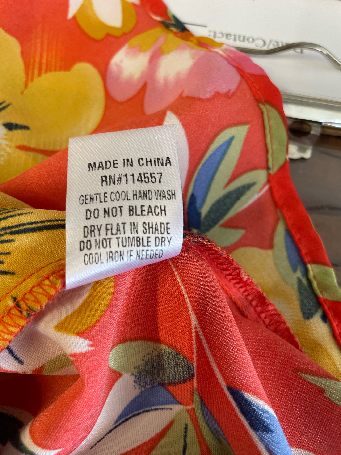 THML Size M orange multi Top