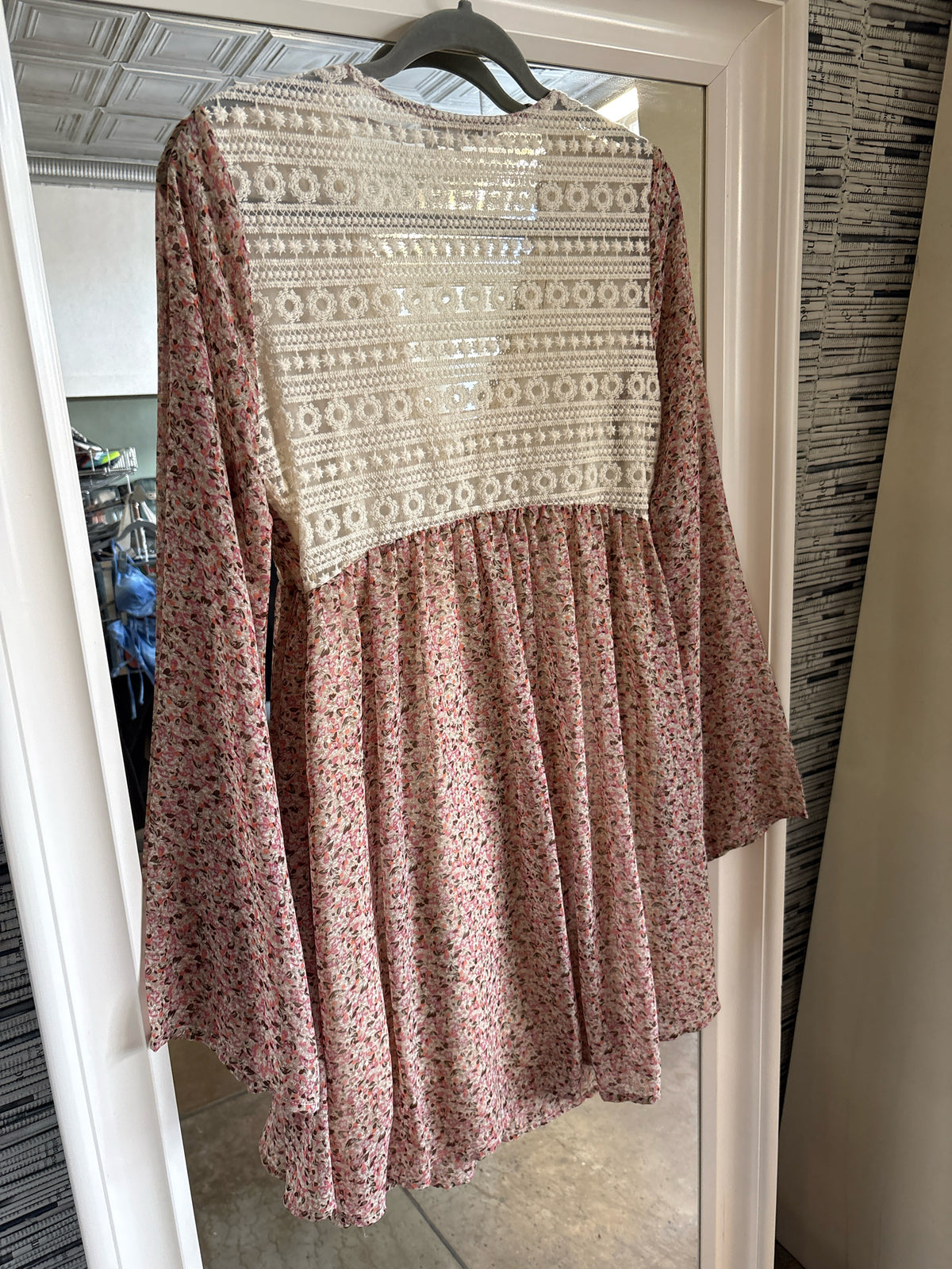 Miss Me Size M pink and orange Dress