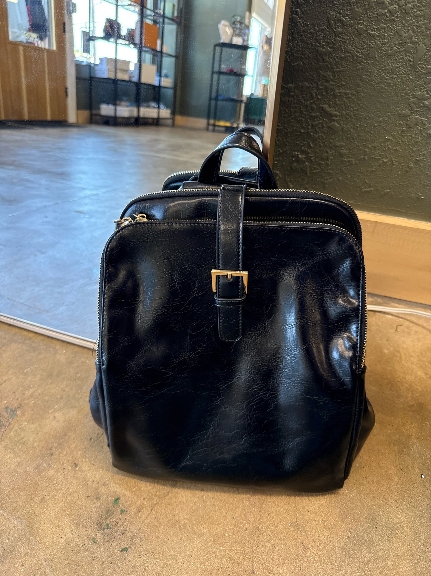 Antik Kraft Black Backpack