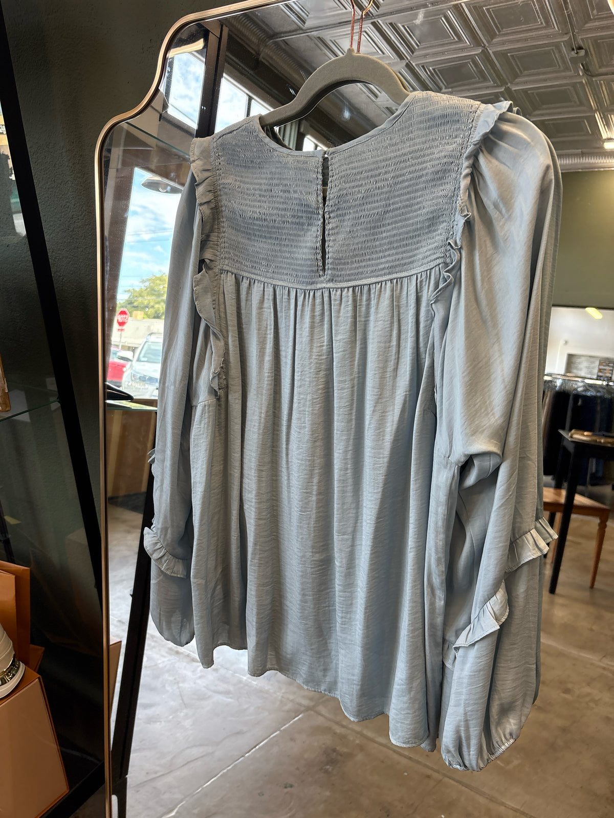 Dolan Size L Light Blue Top