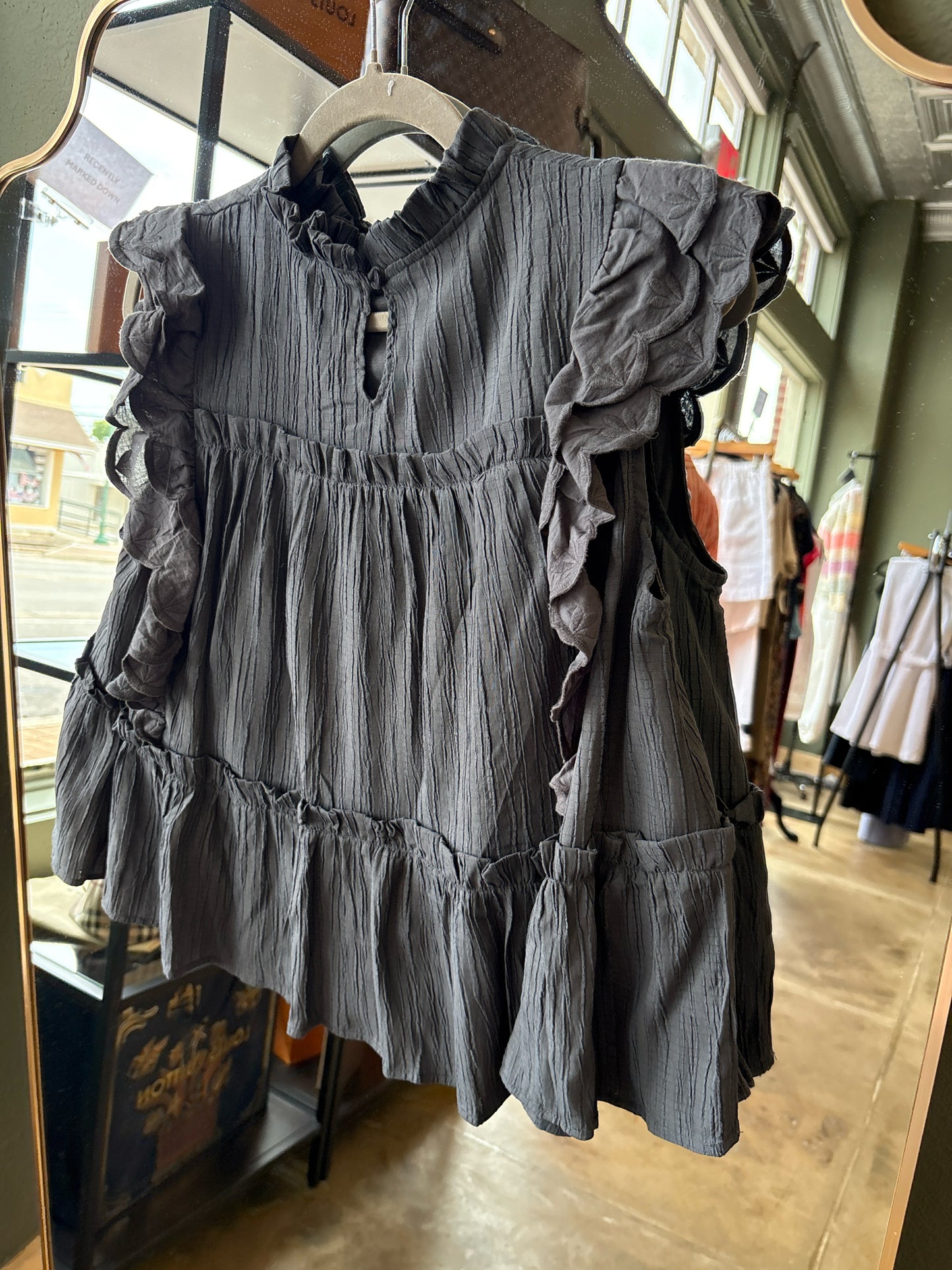 &merci Size S Gray Top