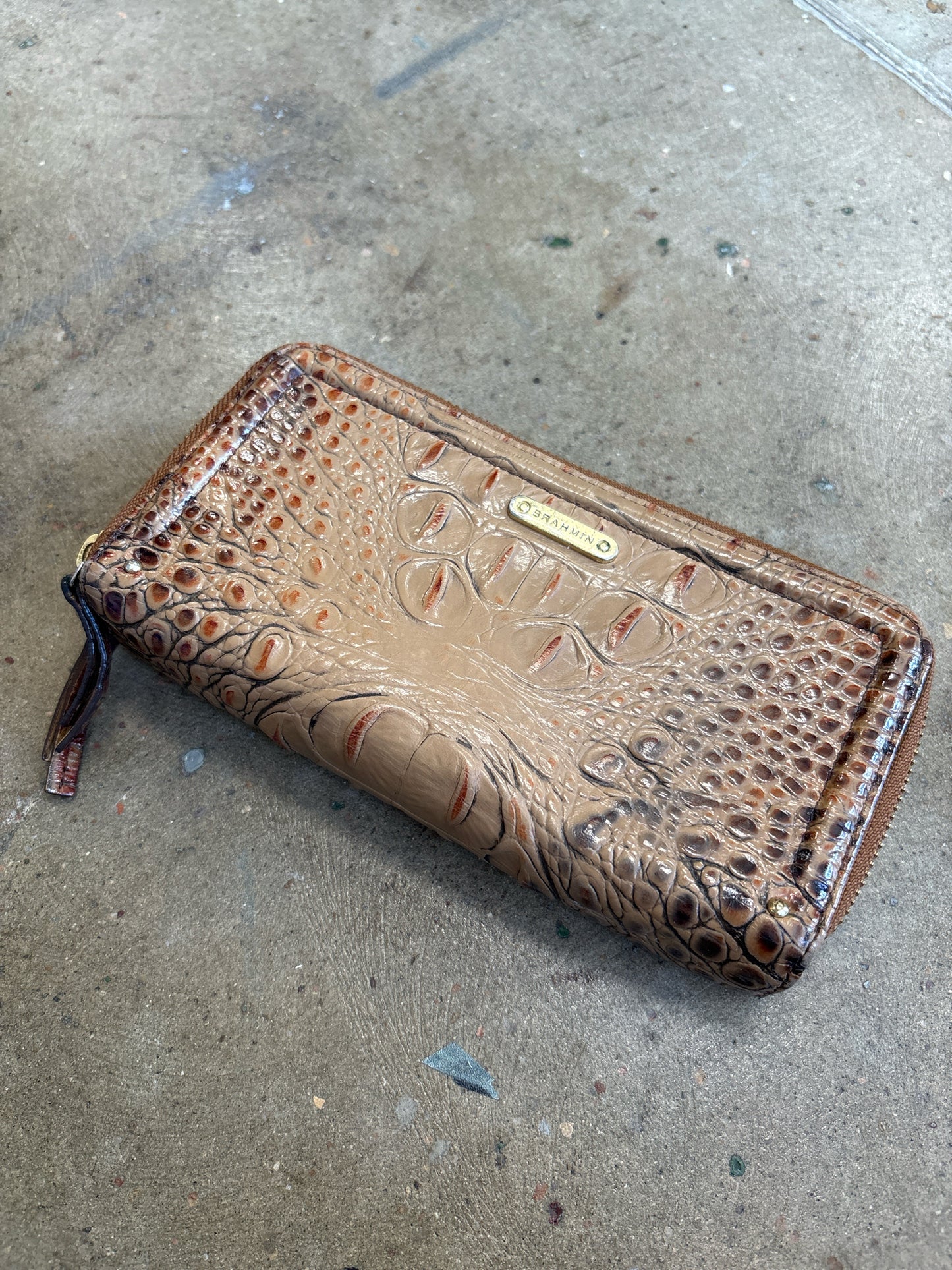 Brahmin Brown Wallet/Wristlet