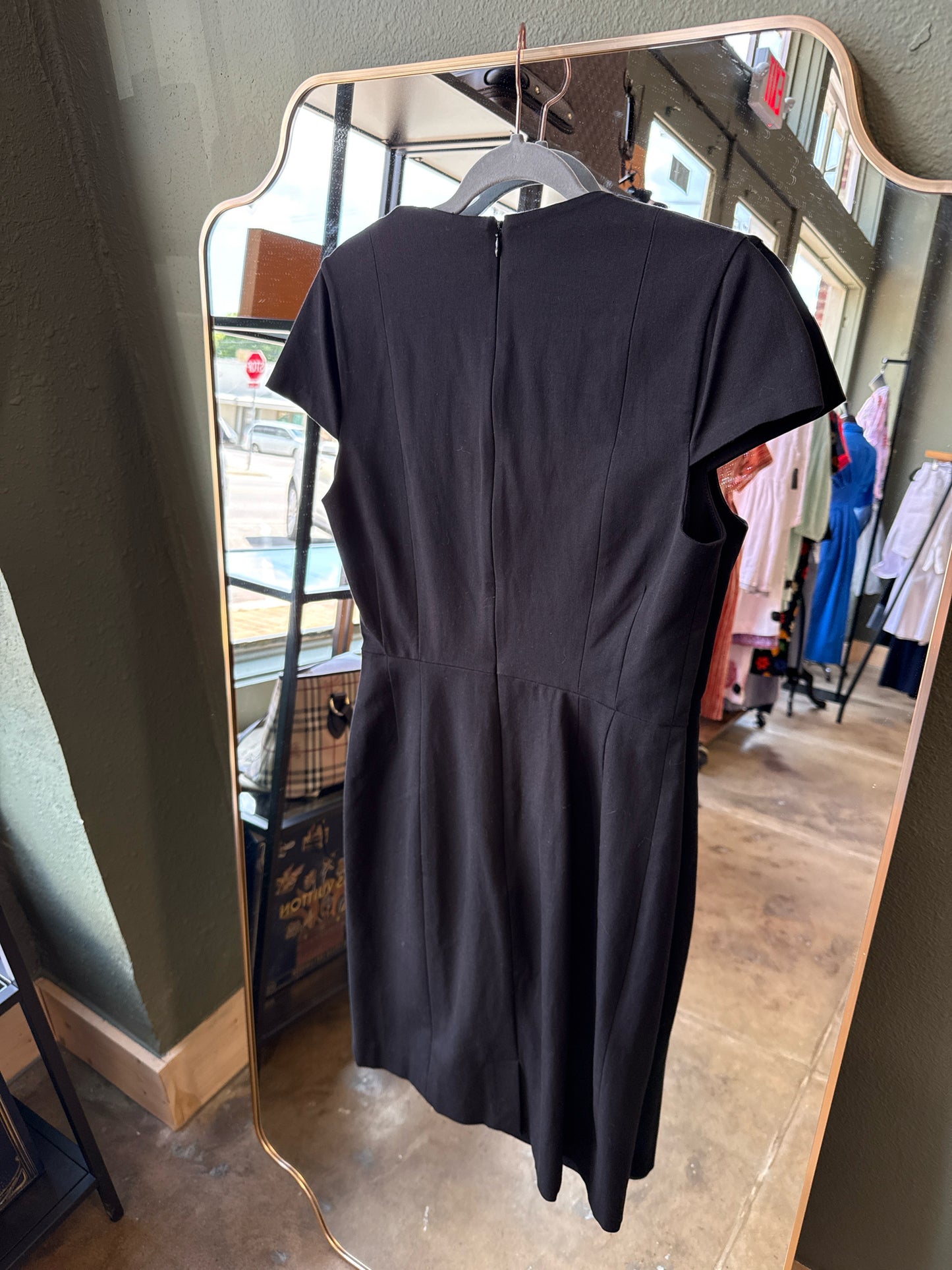Banana Republic Size 10 Black Dress