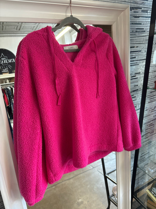 LOFT Size L Pullover/Hoodie