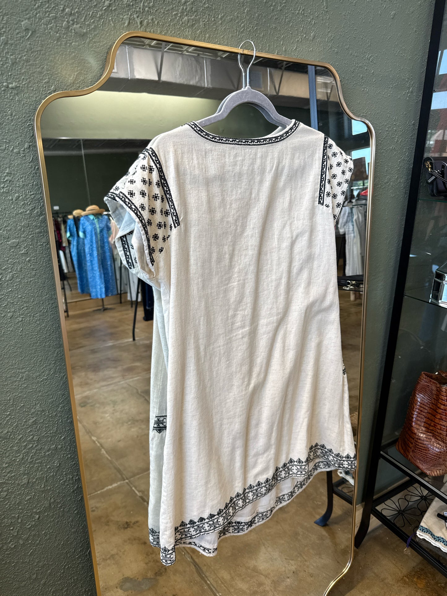 ivy jane Size S Cream/Black Dress
