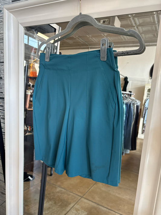 ATHLETA Size 0 Dark Teal Shorts