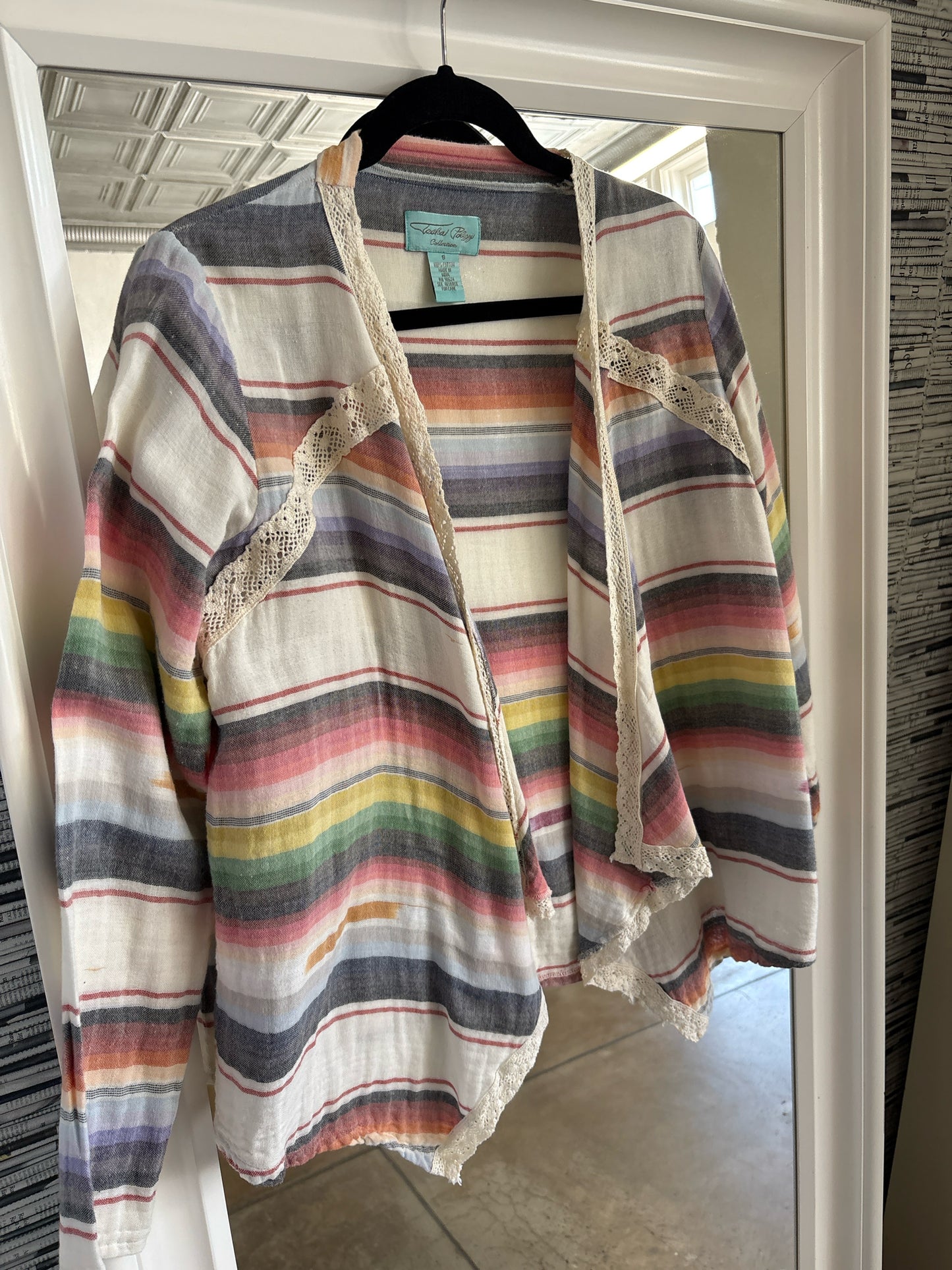 Tasha Polizzi Size S multi Kimono/Shawl