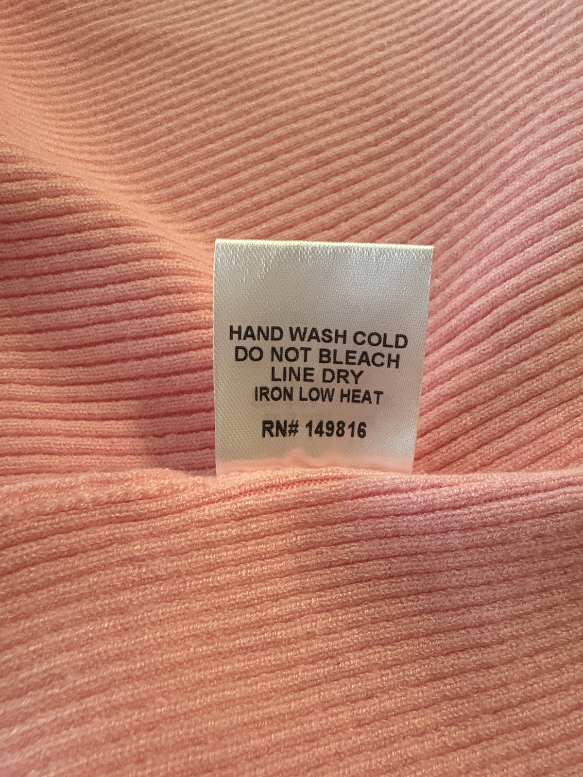 Vestique Size S orange and pink Knit Dress