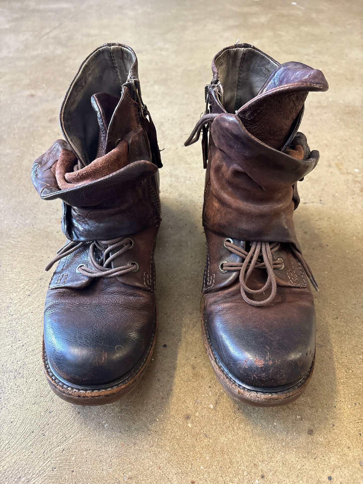 A.S. 98 Shoe Size 38 Brown bootie Boots
