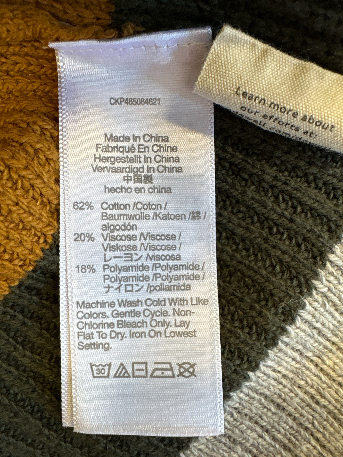MADEWELL Size XS multi Sweater