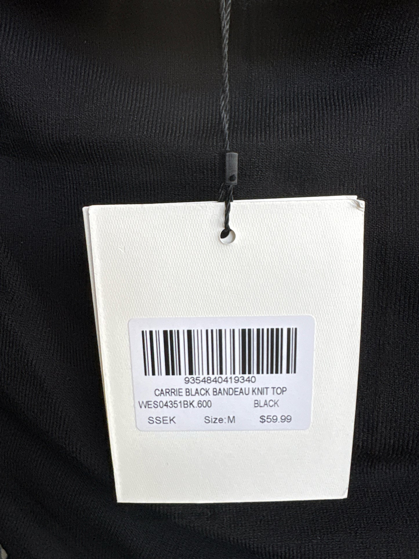 DISSH Size M Black Top