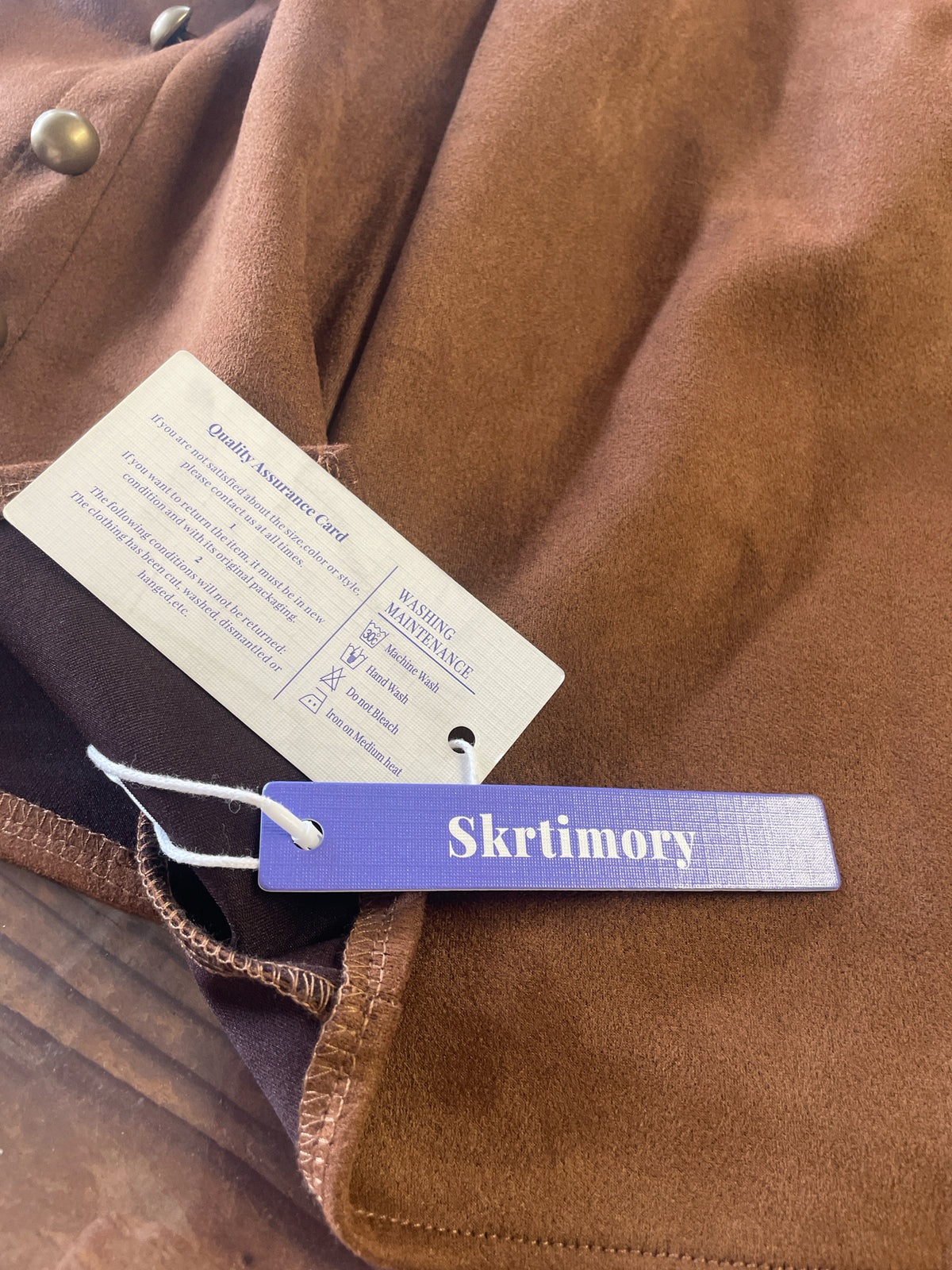 Skrtimory Size M Brown Skirt