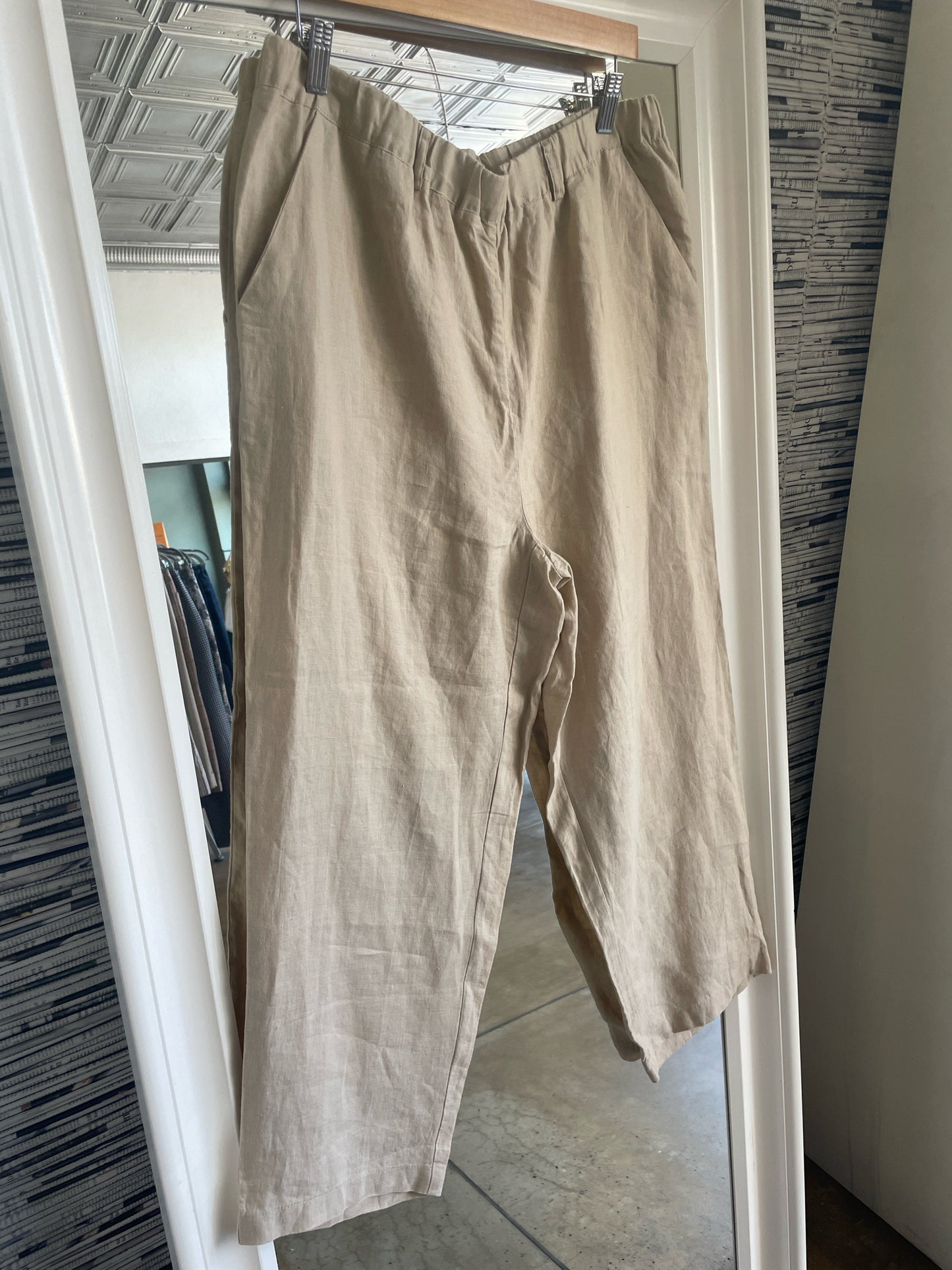 Quince Size L Tan Pants