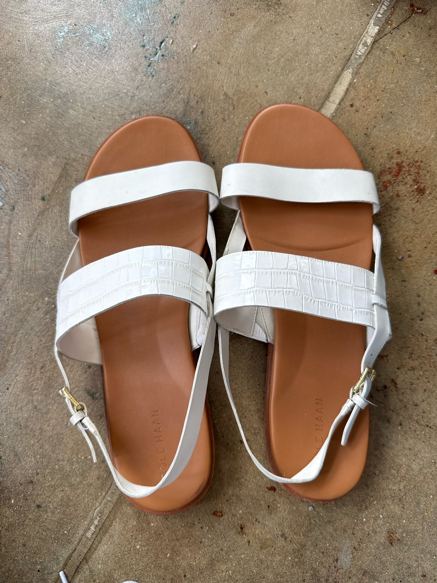 Cole Haan Shoe Size 10.5 White Sandals