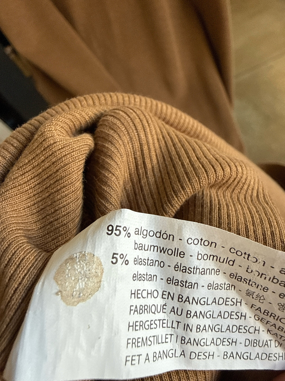ZARA Size M Brown Dress
