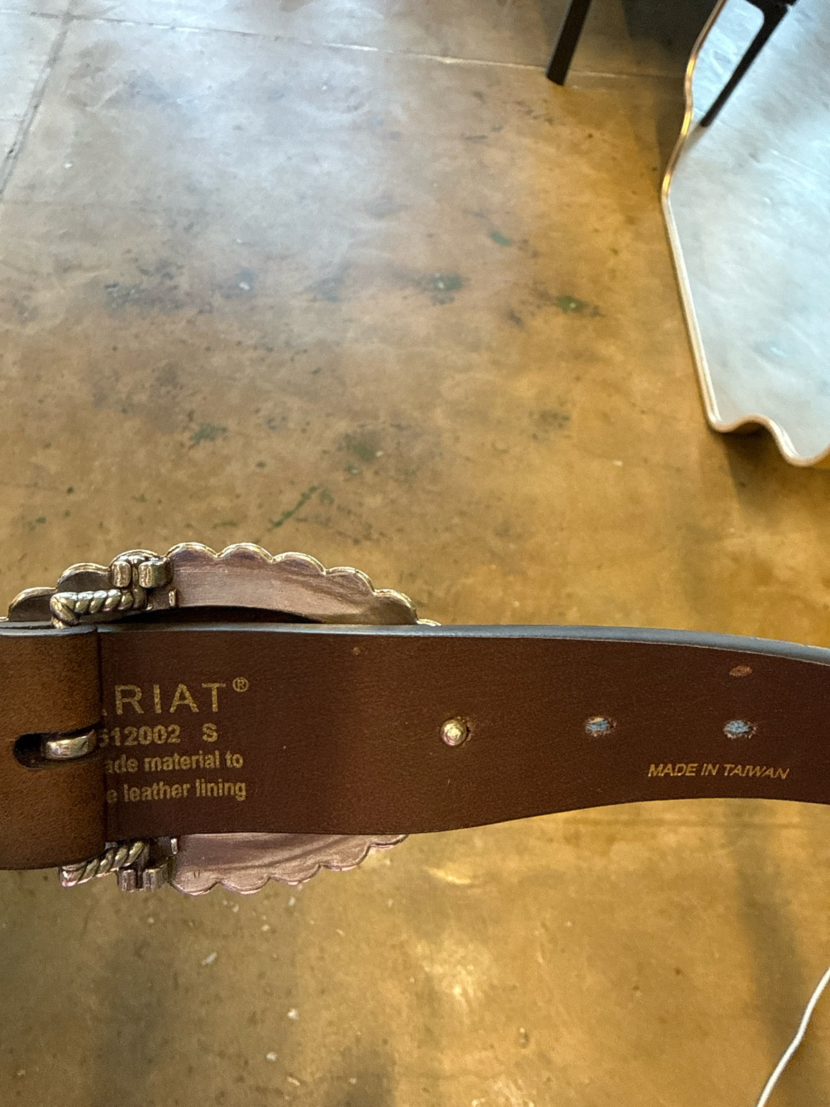 Ariat Brown Belt