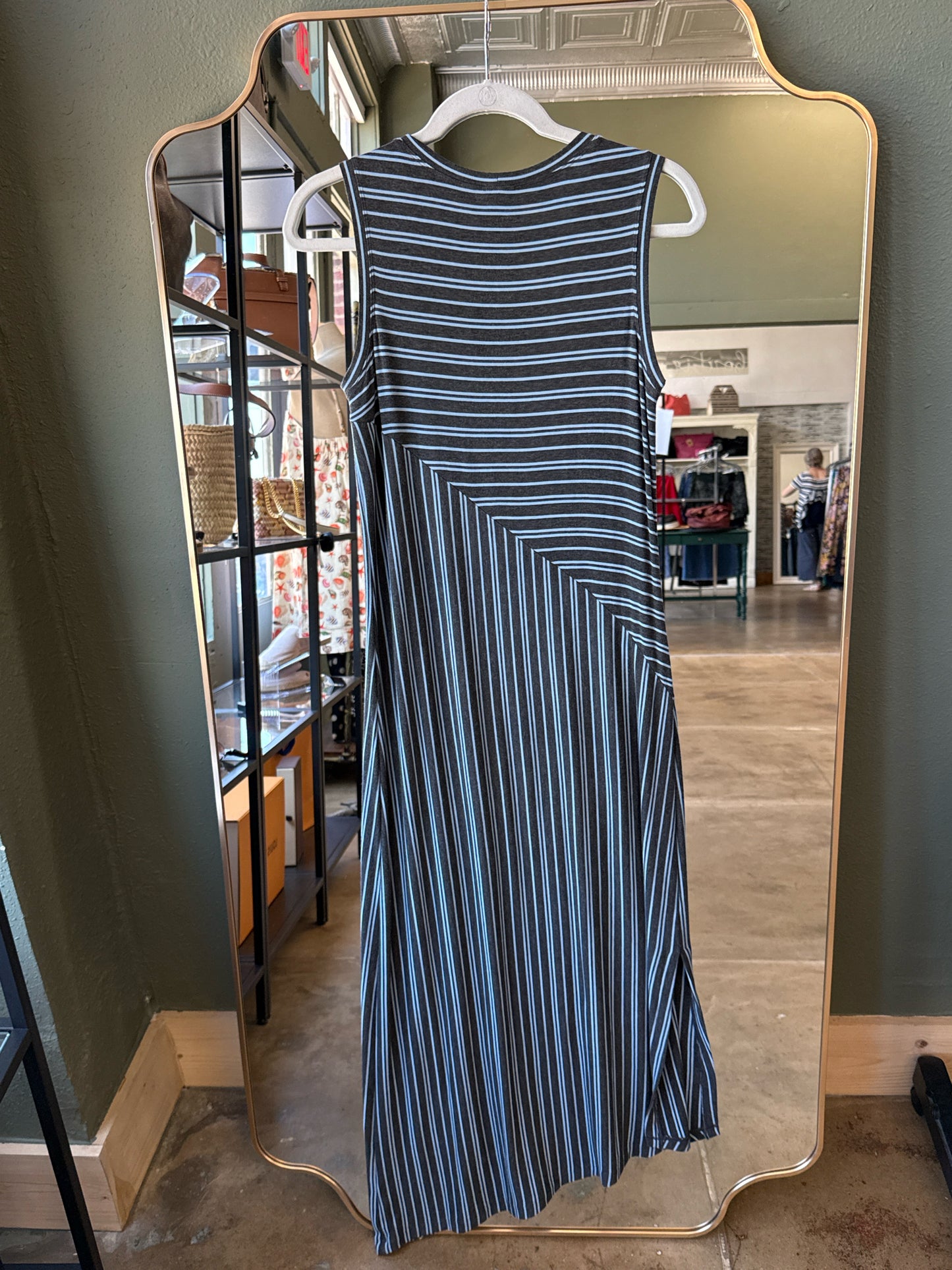 Cabi Size XS Gray/Blue maxi Dress