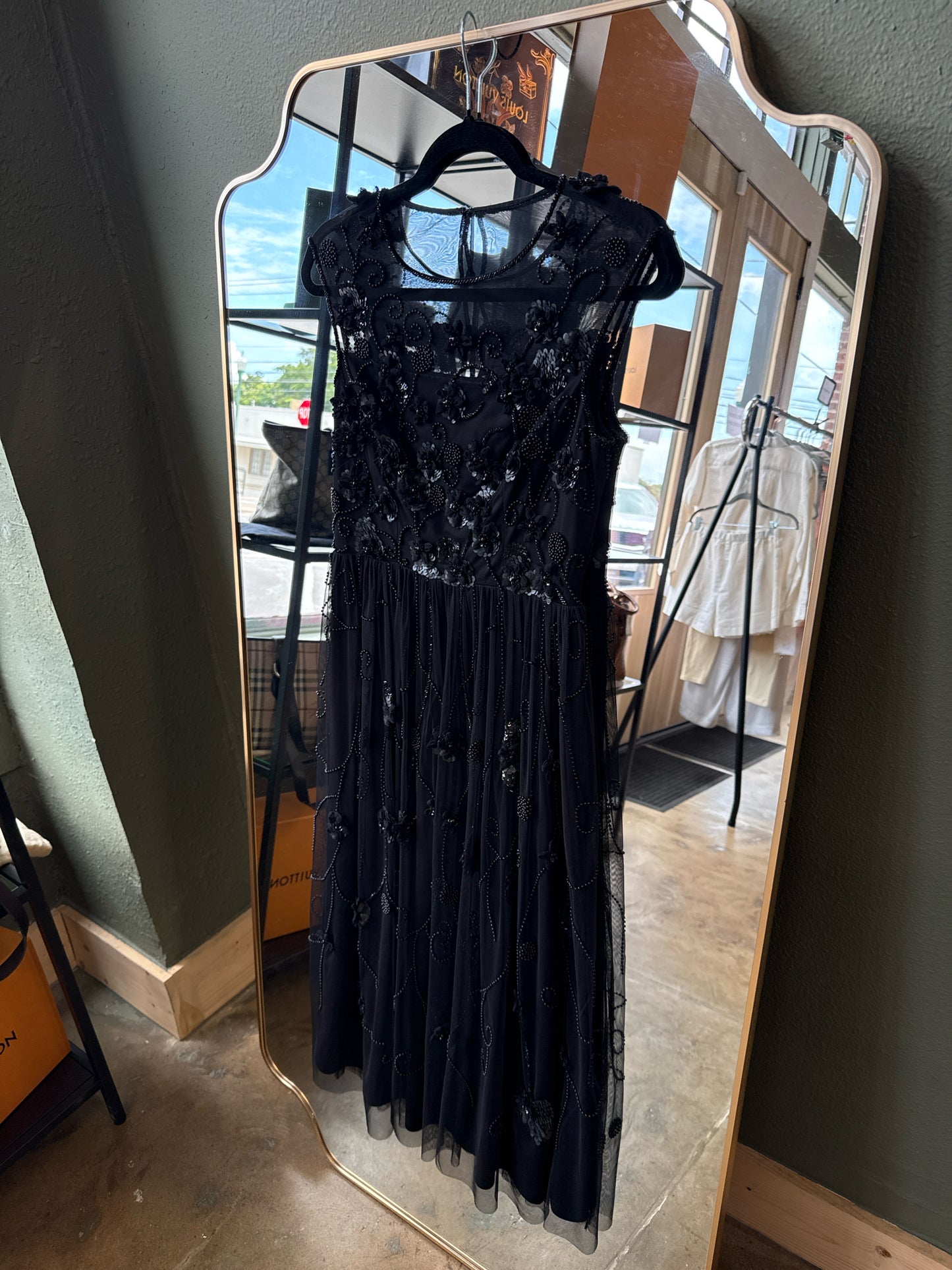 Johnny Was Size 2 Black Dress