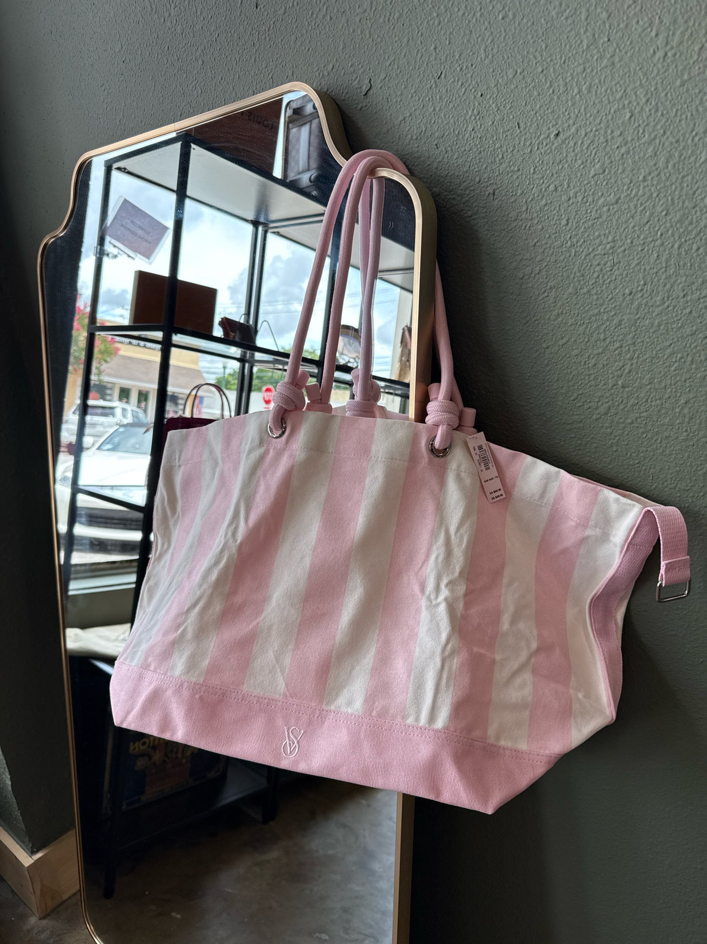 Victorias Secret pink/white Bag