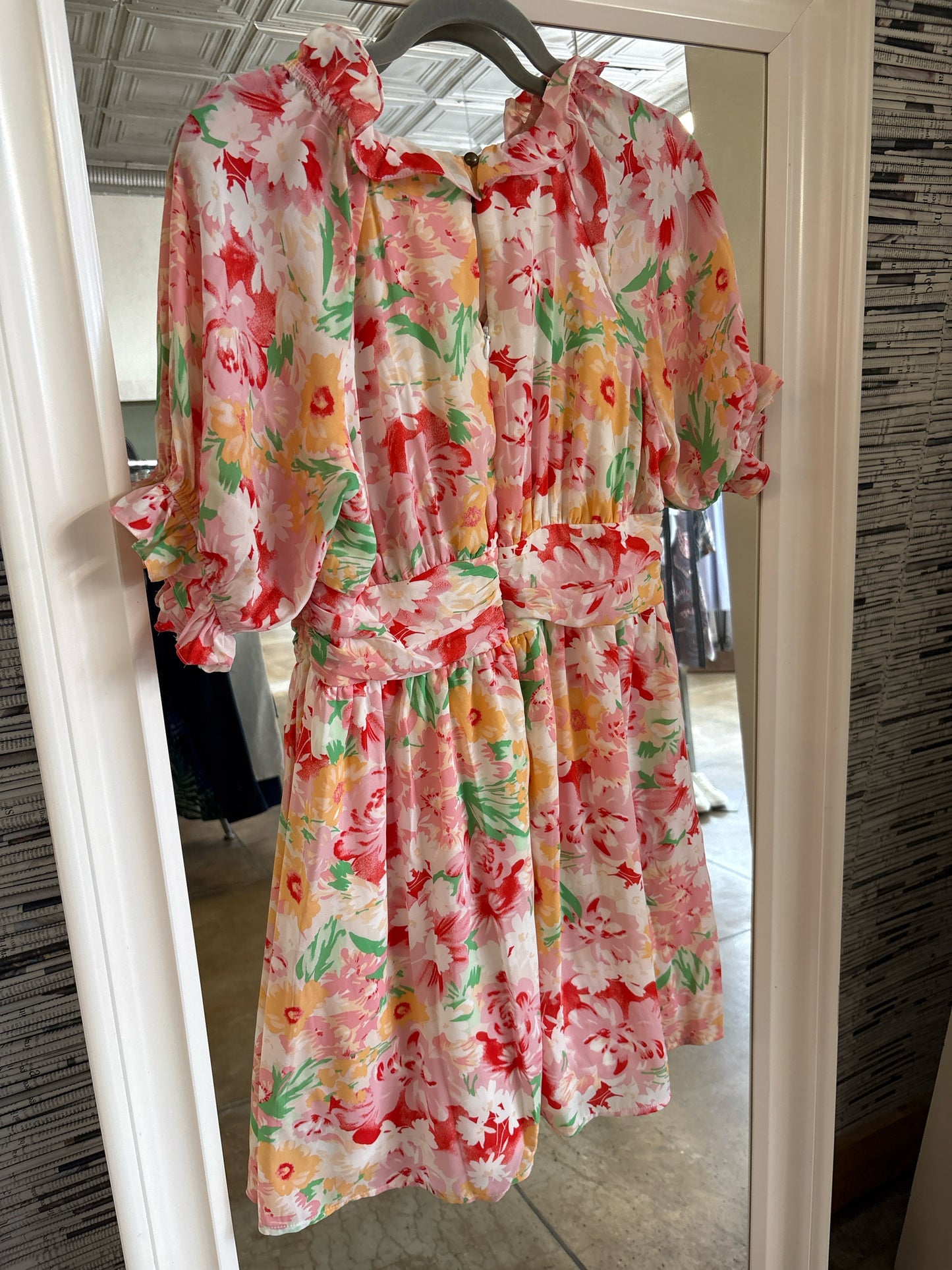 Emily Wonder Size S multi Floral Dress