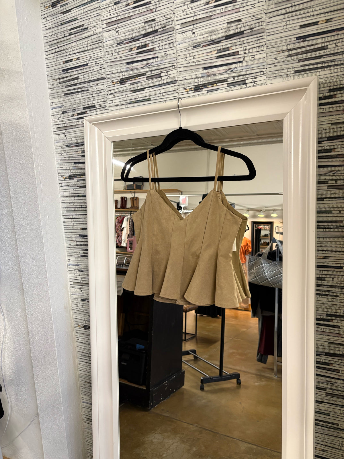 Miou Muse Size S Tan Top