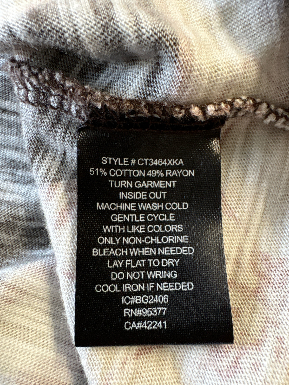 Sanctuary Size M brown & multi Top