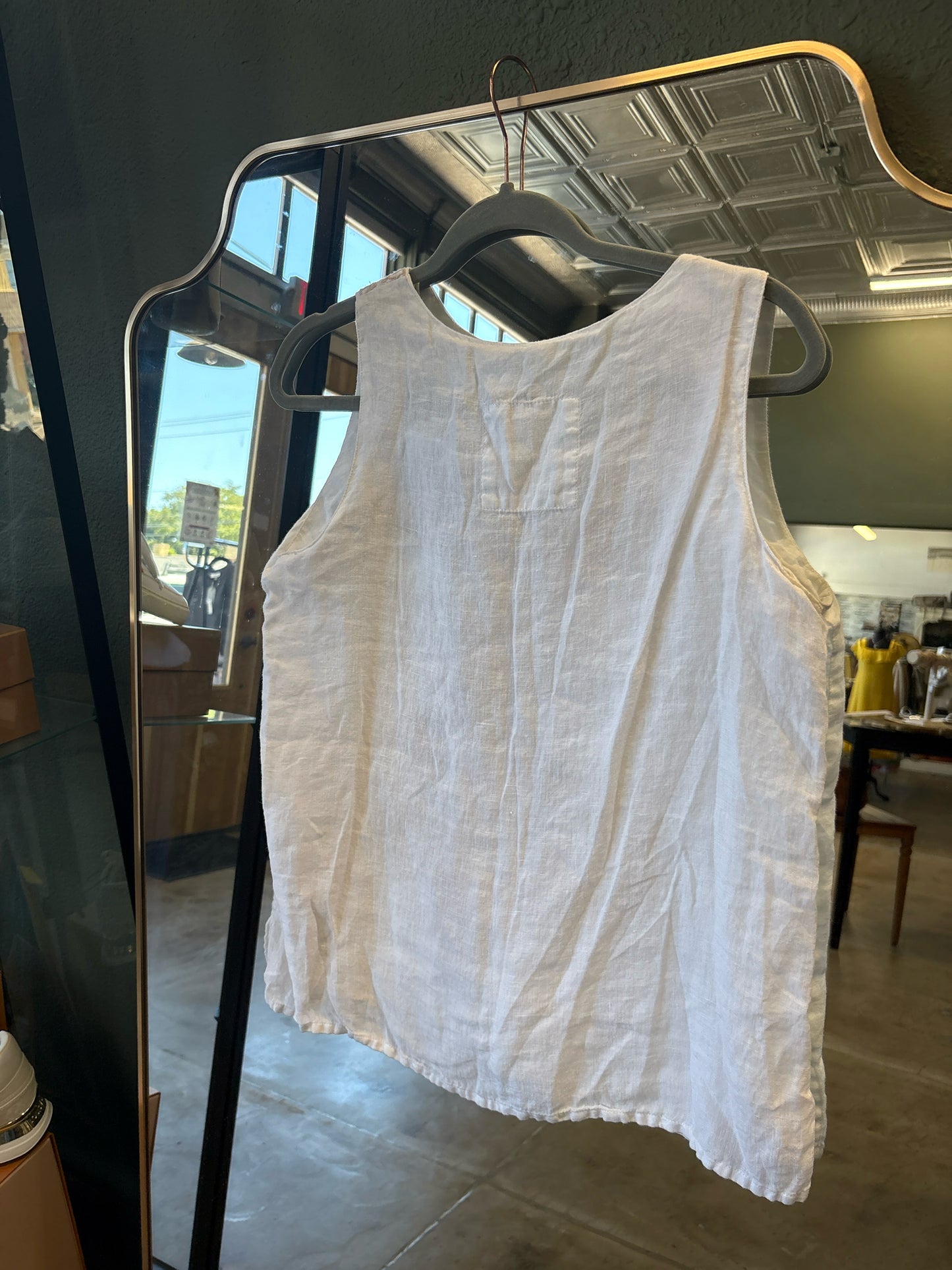 Kyla Seo Size S White Print Top