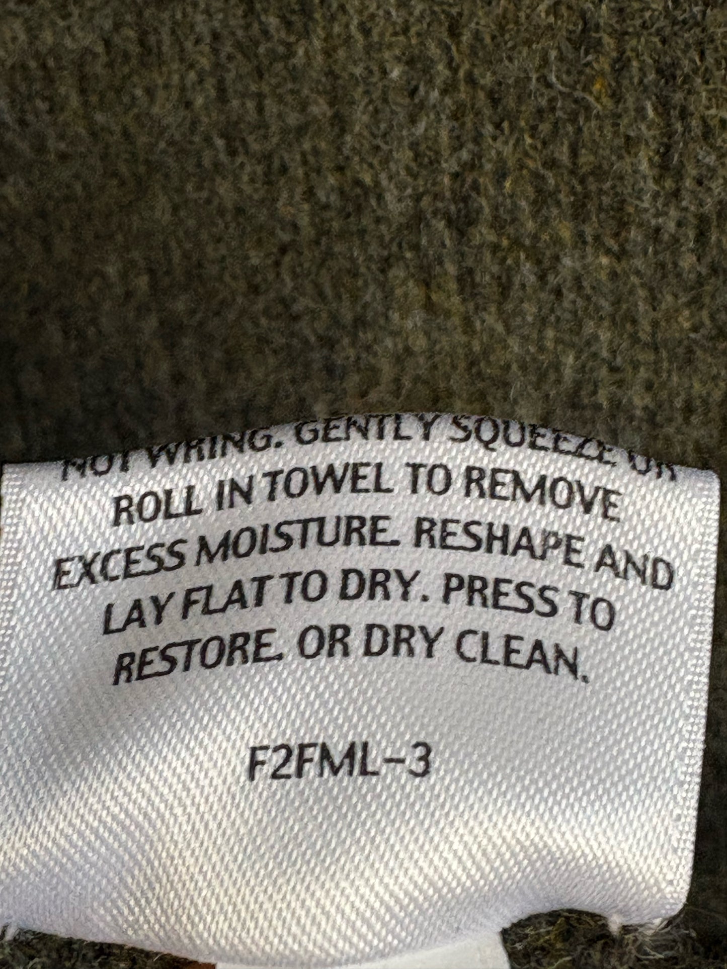 EILEEN FISHER Size L Gray Cardigan