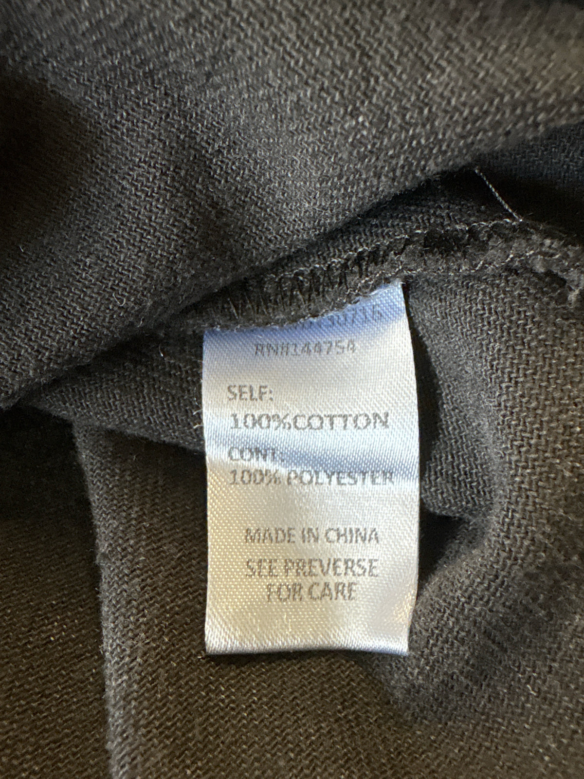 Davi & Dani Size M Black Shacket