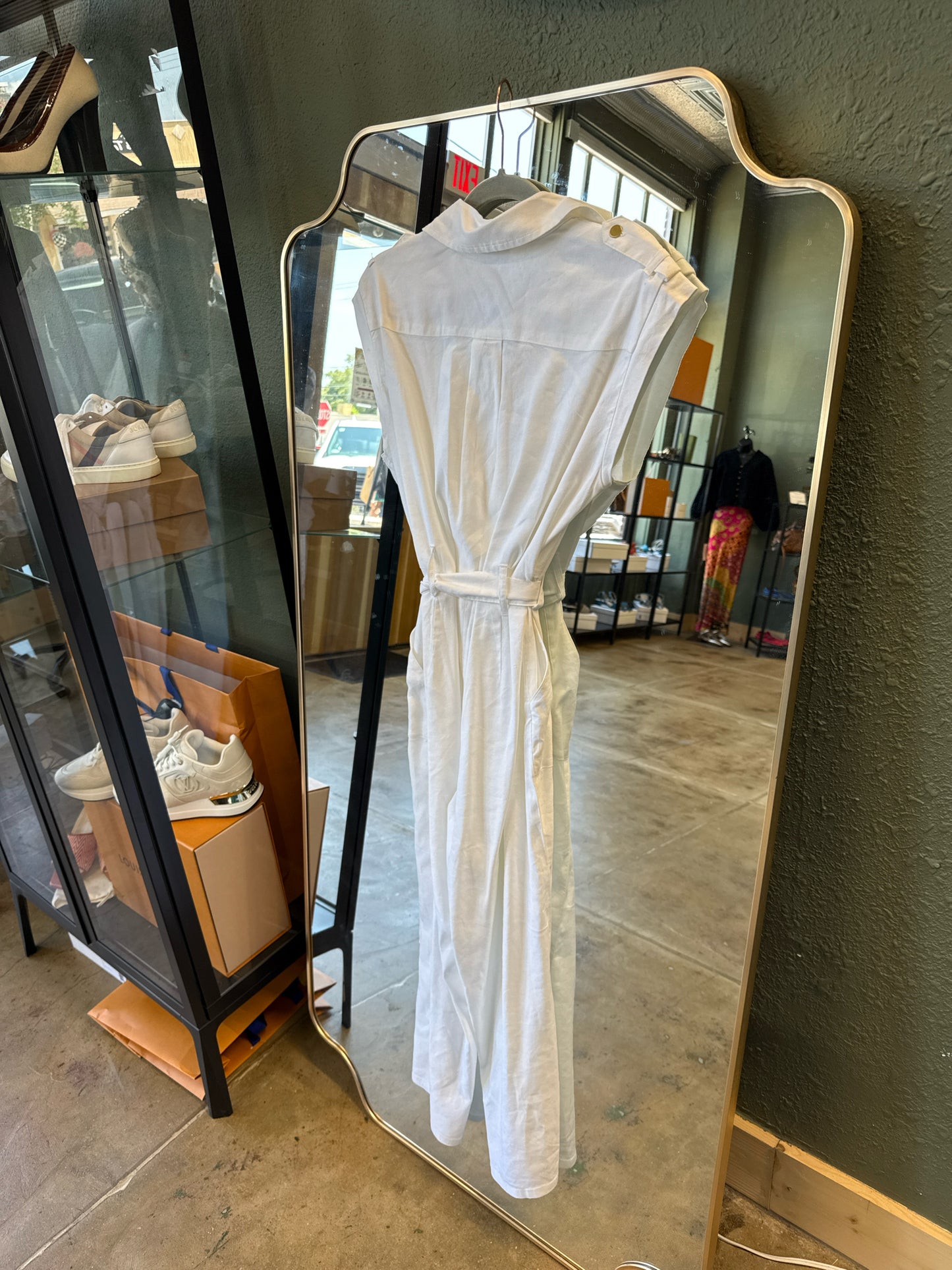 INC Size 8P White Romper