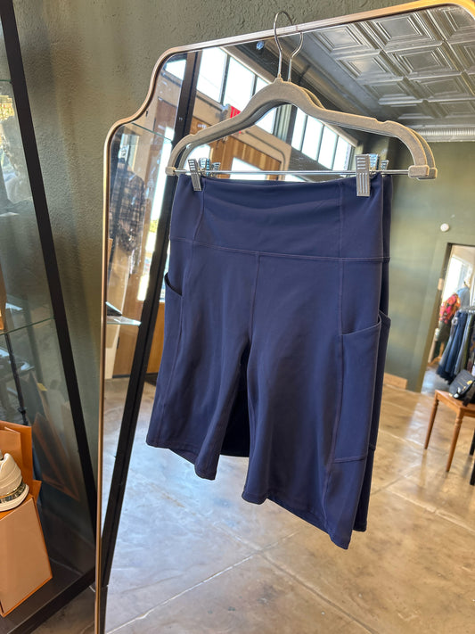 Fabletics Size M Navy Shorts