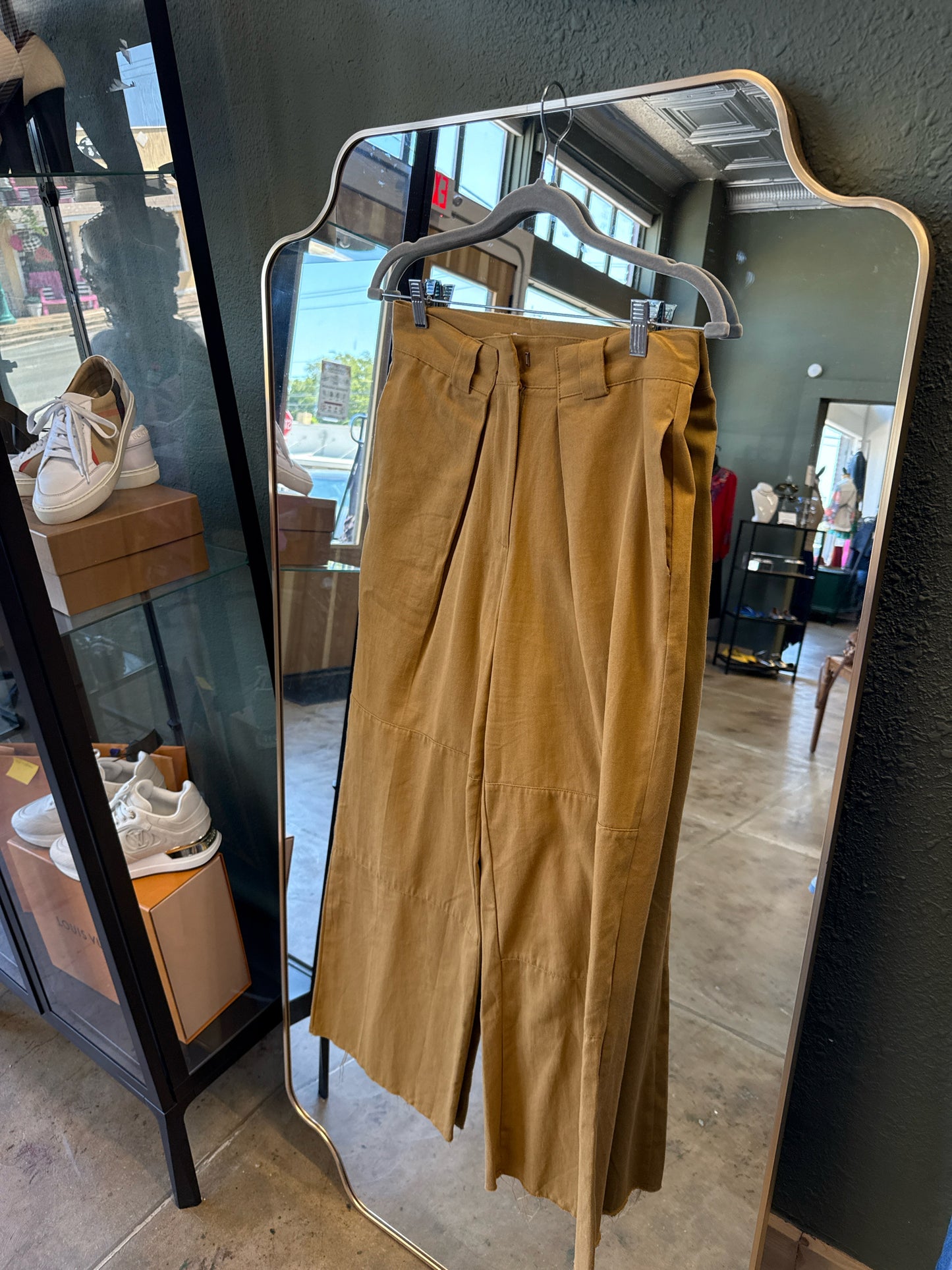 topshop Size 2 Brown Pants