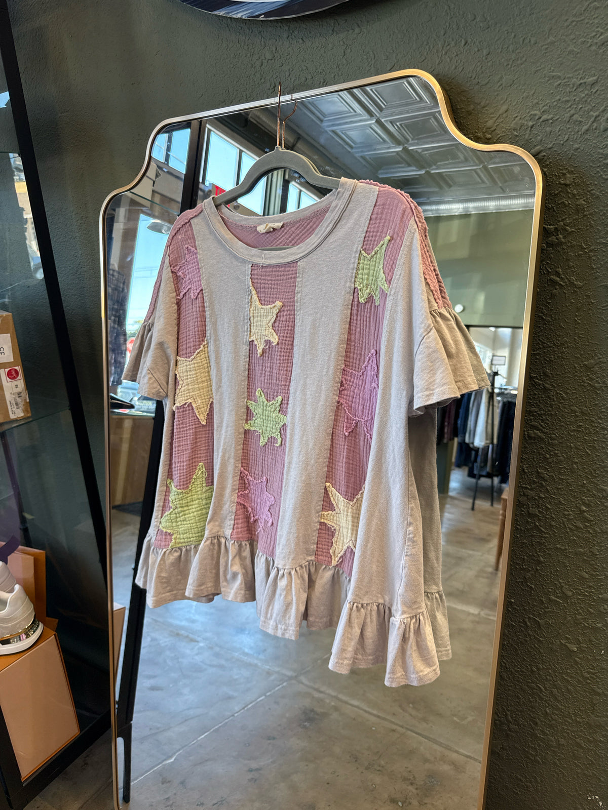 Easel Size L Pink/Purple Top